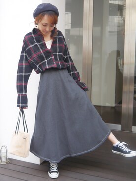 yuminyさん（レディース・162cm）の秋コーディネート