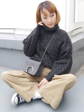 yuminyさん（レディース・162cm）の秋コーディネート