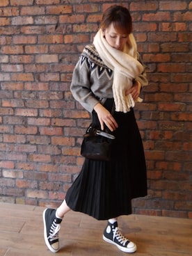 yuminyさん（レディース・162cm）の冬コーディネート