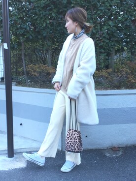 yuminyさん(レディース・162cm)の冬コーディネート