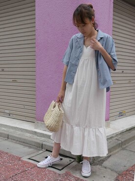 yuminyさん（レディース・163cm）の夏コーディネート