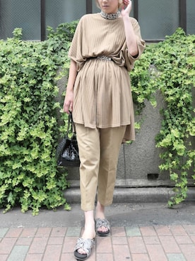 yuminyさん（レディース・162cm）の夏コーディネート