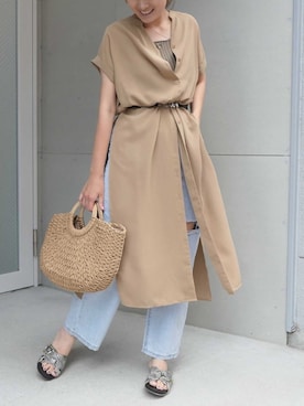 yuminyさん（レディース・162cm）の夏コーディネート