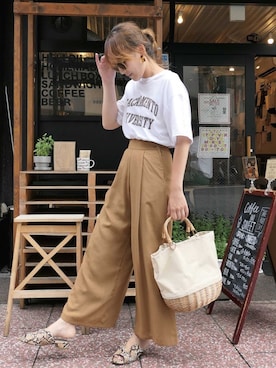 yuminyさん（レディース・163cm）の夏コーディネート