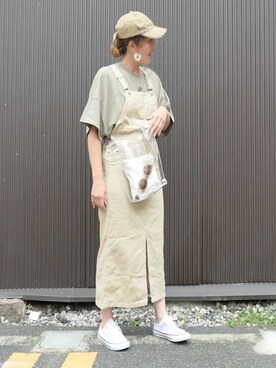 yuminyさん（レディース・162cm）の夏コーディネート