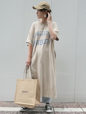 yuminyさん（レディース・162cm）の夏コーディネート