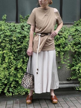 yuminyさん（レディース・162cm）の夏コーディネート