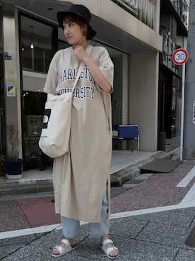 yuminyさん（レディース・162cm）の夏コーディネート