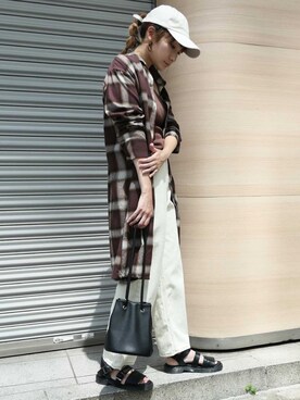 yuminyさん（レディース・162cm）の夏コーディネート