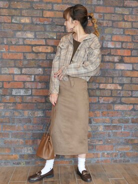 yuminyさん（レディース・162cm）の秋コーディネート