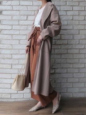 yuminyさん（レディース・162cm）の秋コーディネート