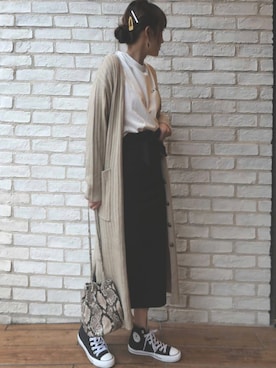 yuminyさん（レディース・162cm）の秋コーディネート