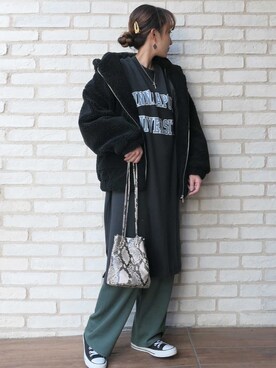 yuminyさん（レディース・162cm）の秋コーディネート