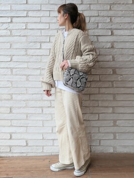 yuminyさん（レディース・162cm）の冬コーディネート