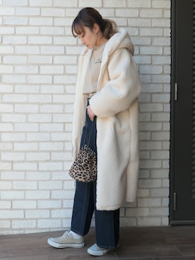 yuminyさん（レディース・162cm）の冬コーディネート