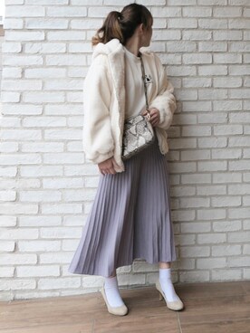 yuminyさん（レディース・162cm）の冬コーディネート