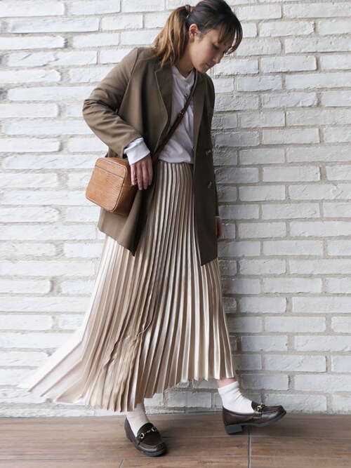 yuminy����̃X�J�[�g�u�T�e���v���[�c�X�J�[�g�iCORNERS�b�R�[�i�[�Y�j�v���g�����R�[�f�B�l�[�g