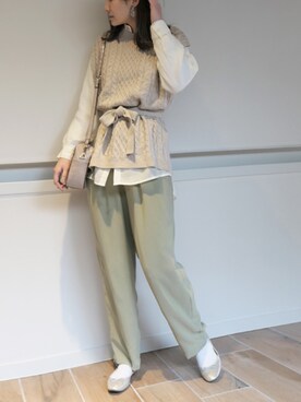 yuminyさん（レディース・162cm）の冬コーディネート