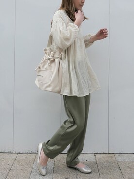 yuminyさん（レディース・162cm）の春コーディネート