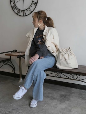 yuminyさん（レディース・162cm）の春コーディネート