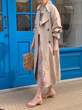 yuminyさん（レディース・162cm）の春コーディネート