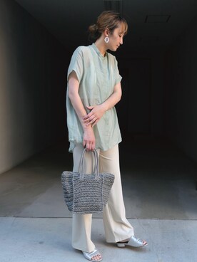 yuminyさん（レディース・162cm）の夏コーディネート