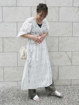 yuminyさん（レディース・162cm）の夏コーディネート