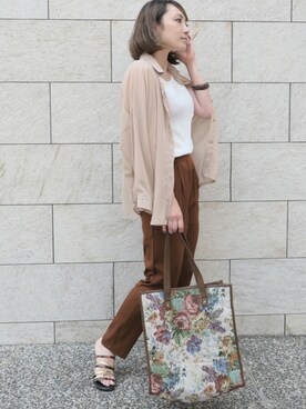 yuminyさん(レディース・162cm)の夏コーディネート