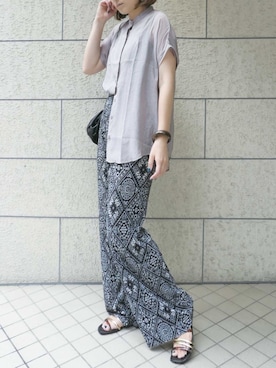 yuminyさん(レディース・162cm)の夏コーディネート