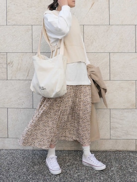 「corners」｜「アイテム（トレンチコート）」を使った、yuminyさん（レディース・162cm）の冬コーディネート