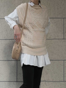 yuminyさん（レディース・162cm）の冬コーディネート