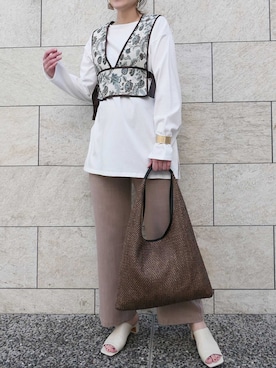 yuminyさん（レディース・162cm）の春コーディネート