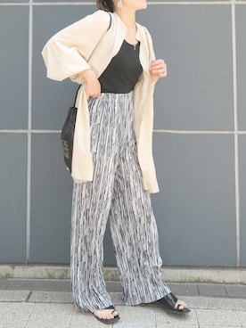 yuminyさん（レディース・162cm）の夏コーディネート
