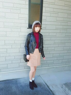 ゆーか︎︎☁︎︎*.さん（レディース・168cm）の秋コーディネート