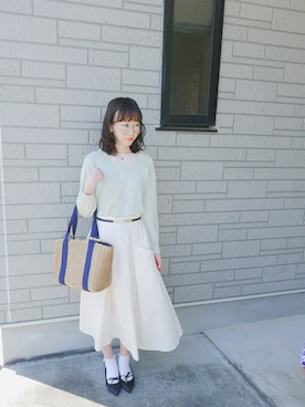 ゆーか︎︎☁︎︎*.さん（レディース・168cm）の春コーディネート