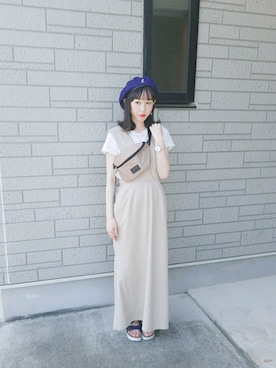 ゆーか︎︎☁︎︎*.さん（レディース・168cm）の夏コーディネート