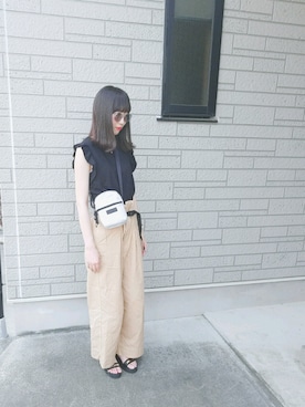 ゆーか︎︎☁︎︎*.さん（レディース・168cm）の夏コーディネート