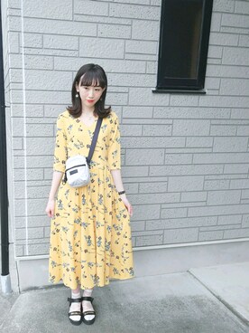 ゆーか︎︎☁︎︎*.さん(レディース・168cm)の夏コーディネート