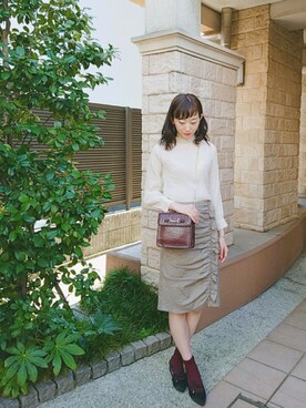 ゆーか︎︎☁︎︎*.さん（レディース・168cm）の秋コーディネート