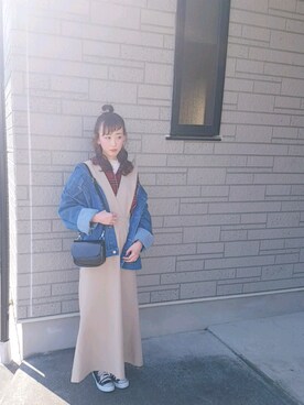 ゆーか︎︎☁︎︎*.さんの（MOUSSY | マウジー）を使ったコーディネート