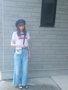 ゆーか︎︎☁︎︎*.さん（レディース・168cm）の夏コーディネート