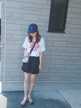 ゆーか︎︎☁︎︎*.さん(レディース・168cm)の夏コーディネート