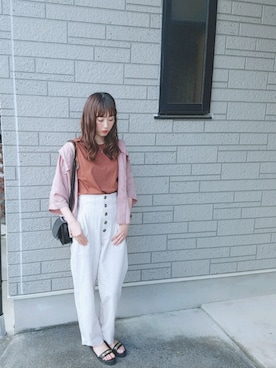 ゆーか︎︎☁︎︎*.さんのコーディネート