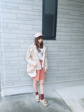 ゆーか︎︎☁︎︎*.さんのコーディネート