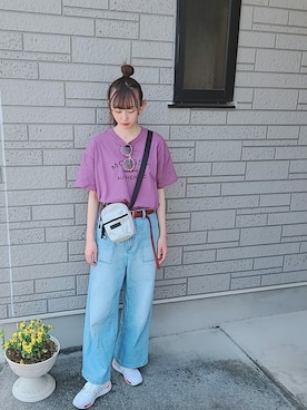 ゆーか︎︎☁︎︎*.さん（レディース・168cm）の春コーディネート