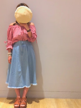 wさん（レディース・154cm）の夏コーディネート