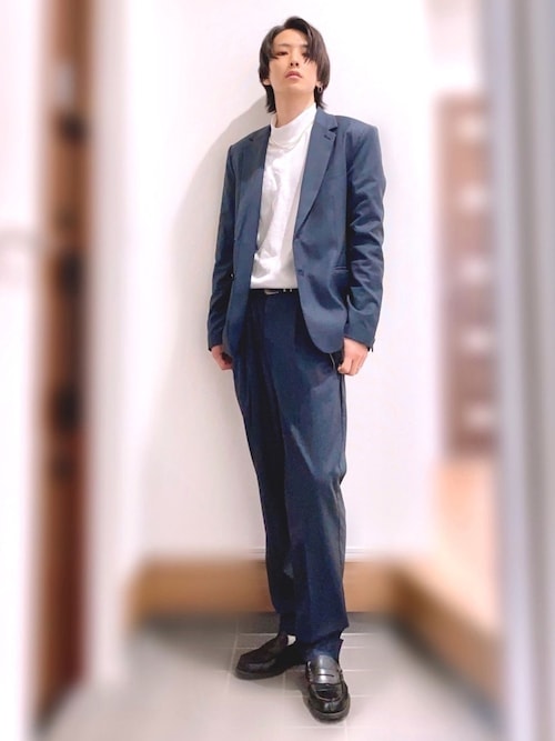 CASPER JOHN（キャスパージョン）の「Tailored Jacket & Slim Slacks
