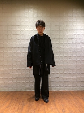 「SUPERTHANKS」｜「アイテム（ブルゾン）」を使った、shotaさん（メンズ・168cm）の秋コーディネート