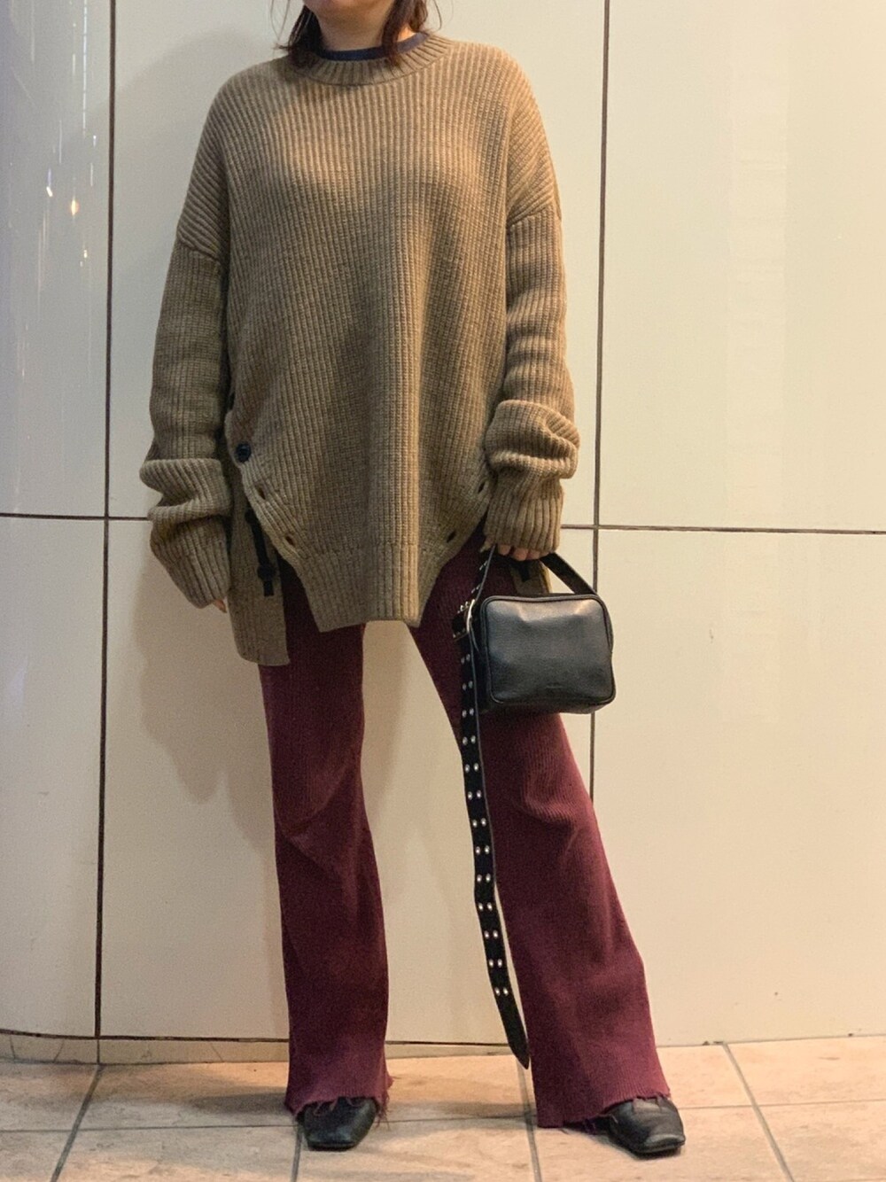 DAMIER_Osaka.Yumi｜JOHN LAWRENCE SULLIVANのニット/セーターを使った 