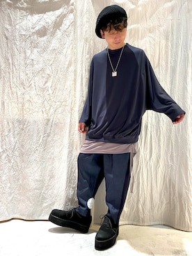 「アイテム（タンクトップ）」を使った、rovtski_shimizuさん（メンズ・160cm・30代）の春コーディネート